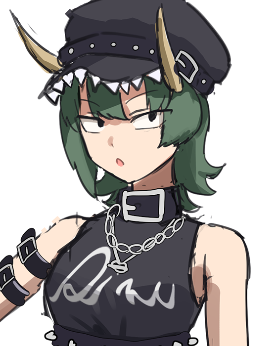 パンク系三白眼恐竜ちゃん